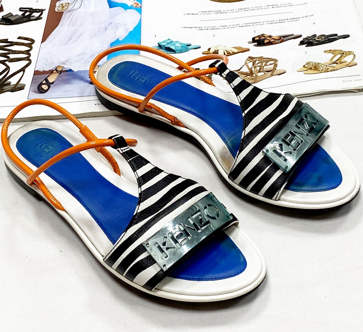 Босоножки Kenzo размер 39 цена 4 697 руб