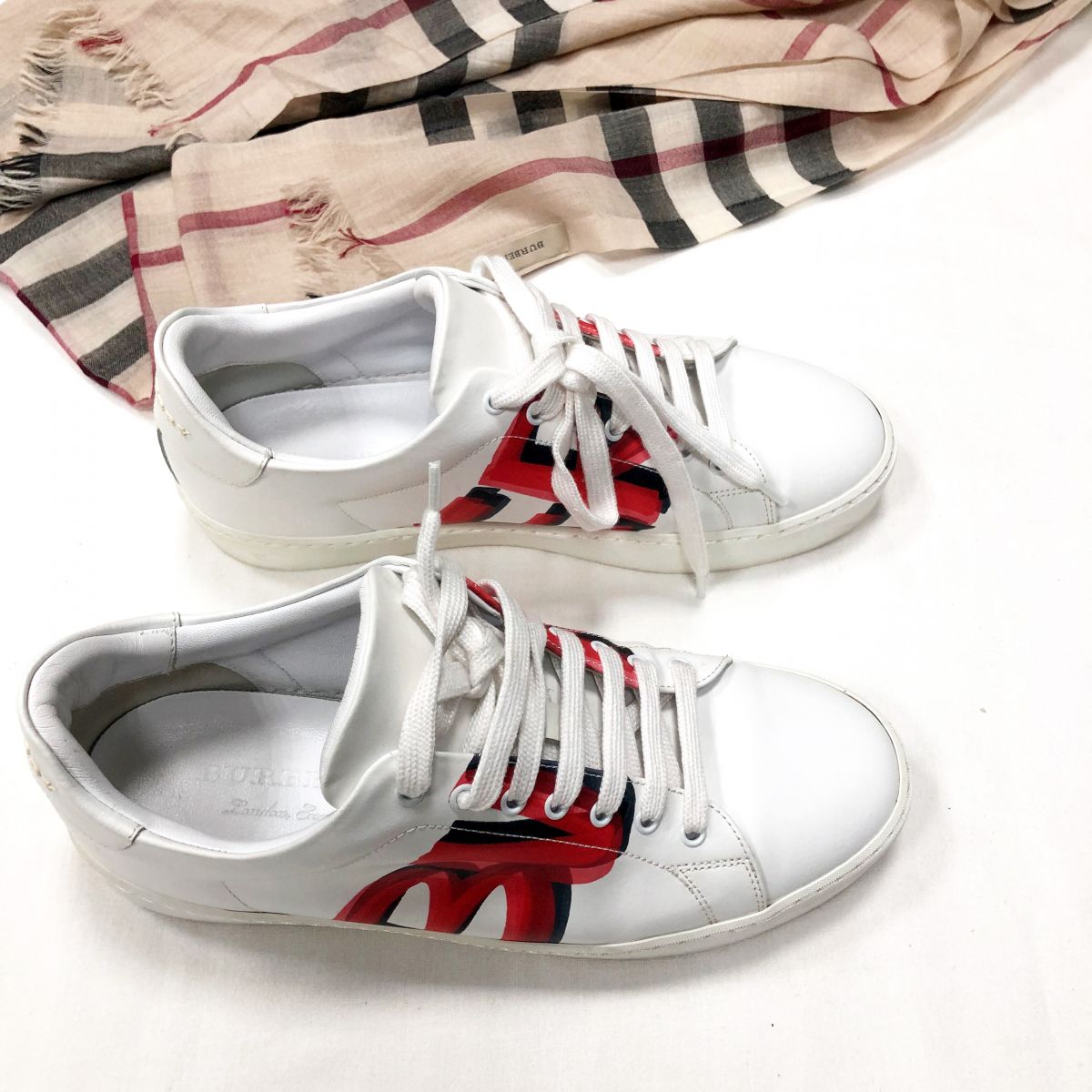 Кеды BURBERRY размер 37 цена 15 655 руб