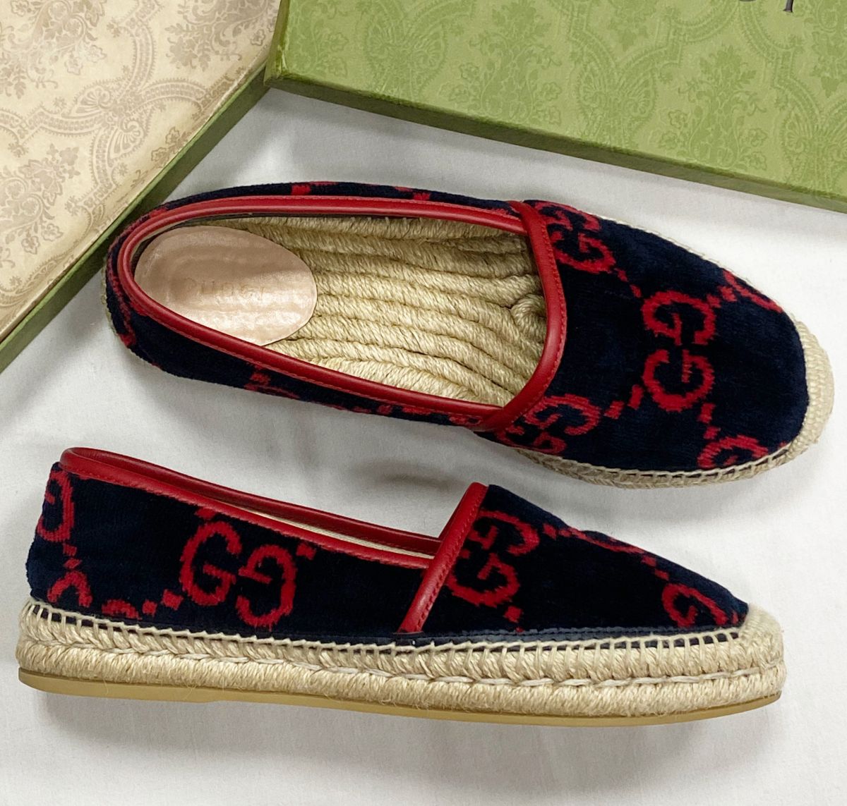 Эспадрильи Gucci размер 38.5 цена 31 310 руб 