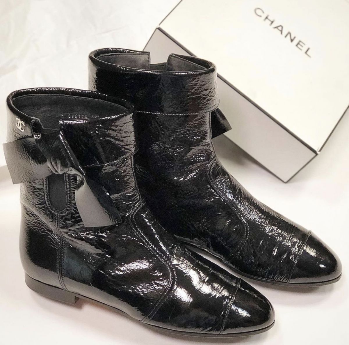 Ботинки Chanel размер 39.5 цена 30 770 руб