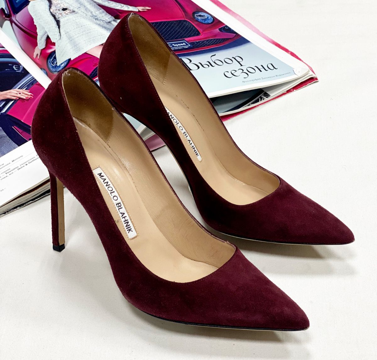 Туфли Manolo Blahnik размер 37.5 цена 23 078 руб 