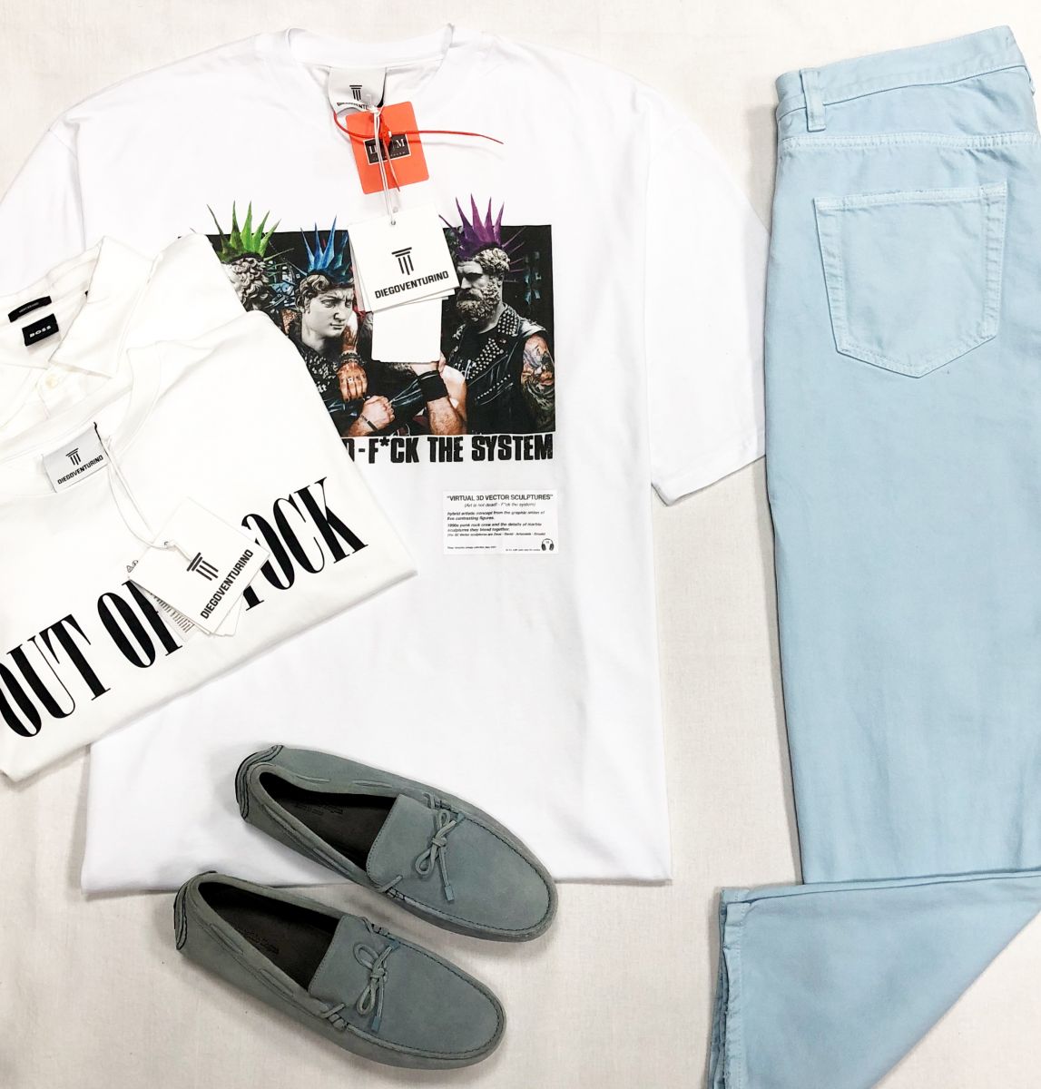 #mechtamen Футболки Diegoventurina / Boss размер 3 XL /Xl цена по 6 262 руб
Джинсы PRADA размер 34 цена 9 393 руб
Мокасины Zegna размер 41 цена 10 959 руб