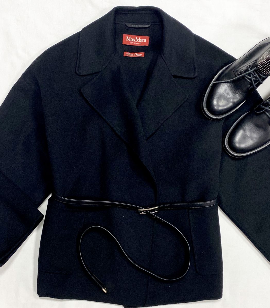 Полупальто Max Mara размер 50 цена 23 483 руб