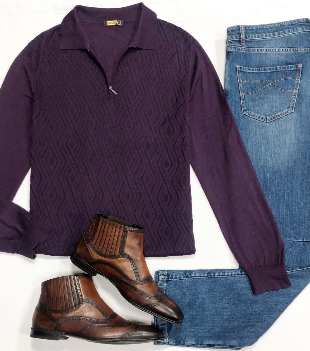 #mechtamen Кофта Zilli размер 54 цена 23 483 руб
Джинсы Brunello Cucinelli размер 50 цена 12 524 руб
Ботинки Dolce Gabbana размер 42 цена 12 524 руб