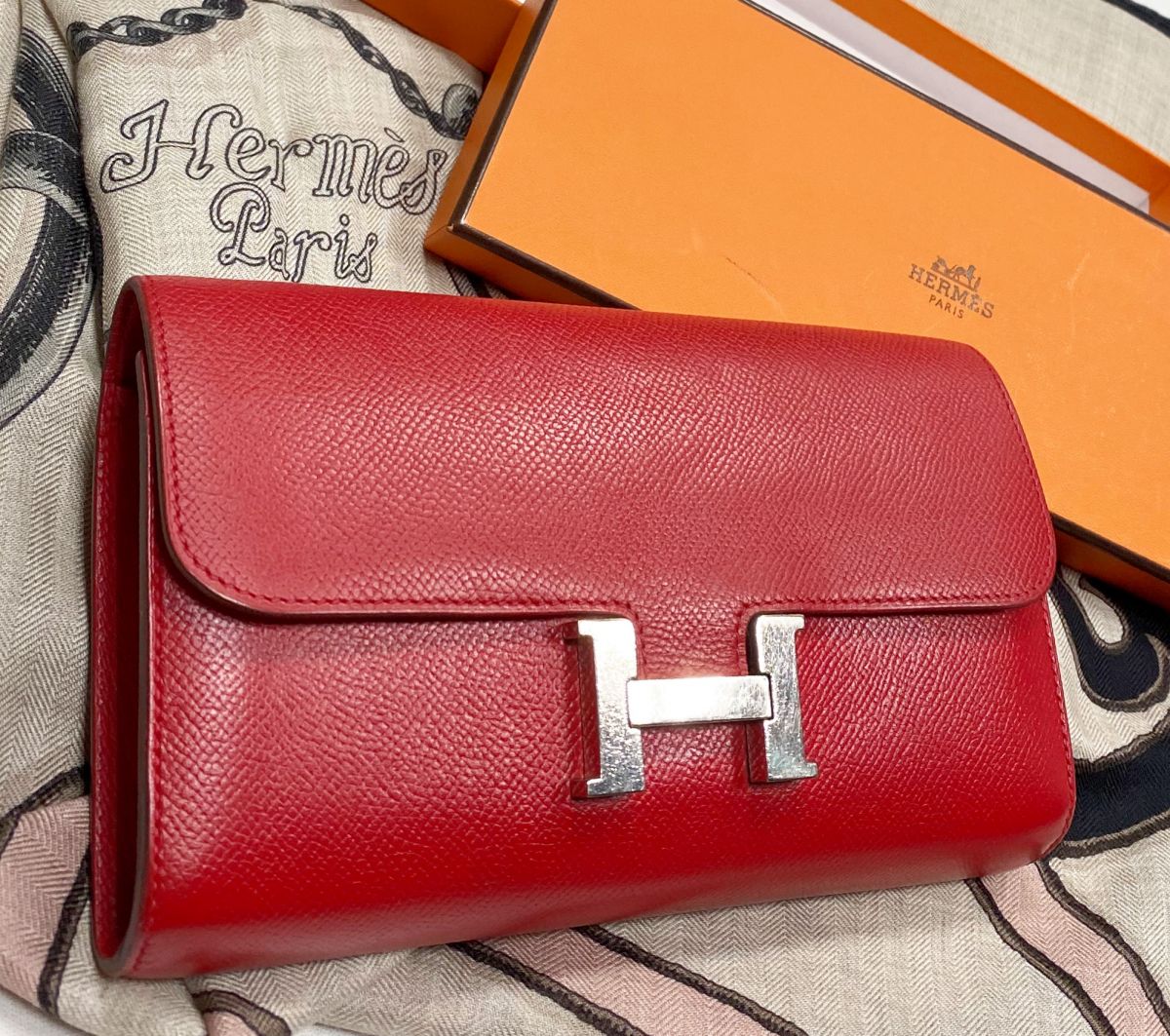 Клатч - кошелек Hermès цена 156 550 руб