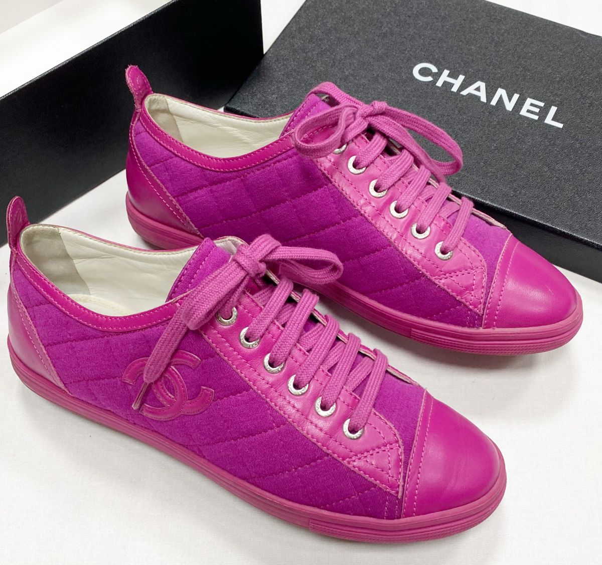 Кеды Chanel размер 38.5 цена 39 138 руб