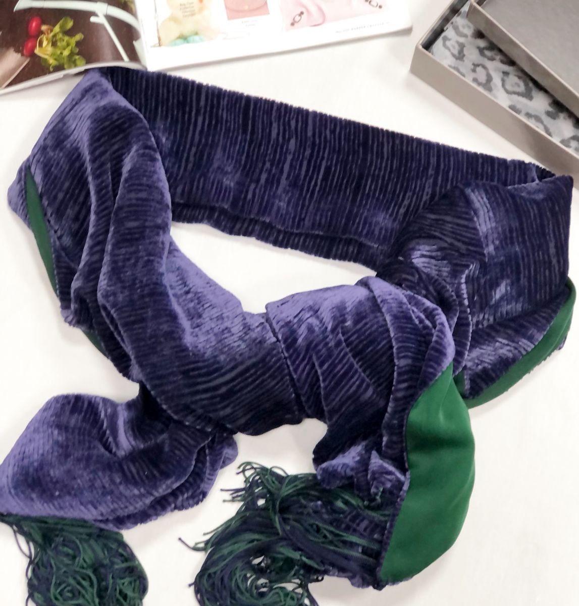 Шарф /бархат/ Armani цена 7 828 руб
