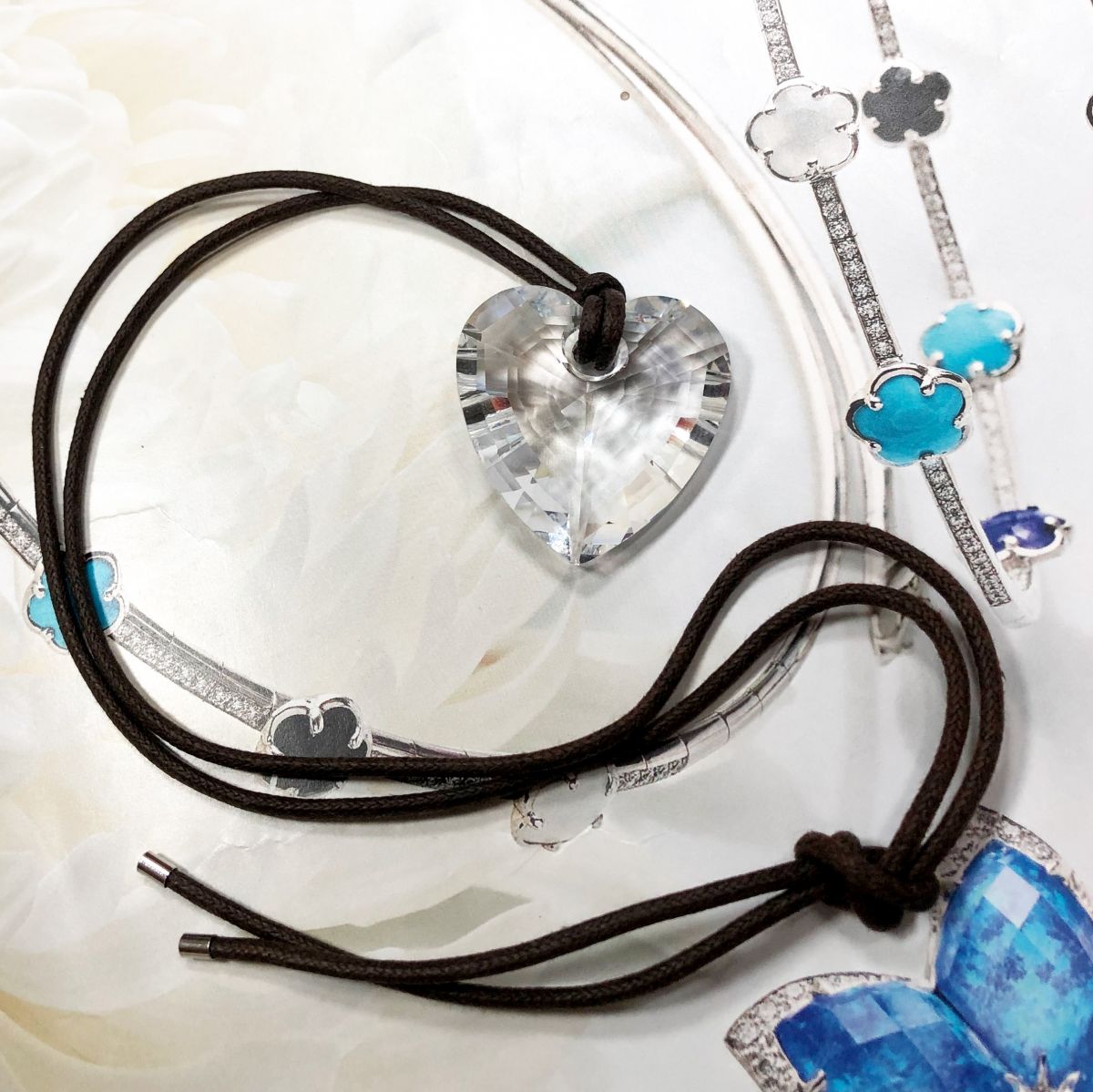 Подвеска/камни/ Swarovski цена 4 697 руб