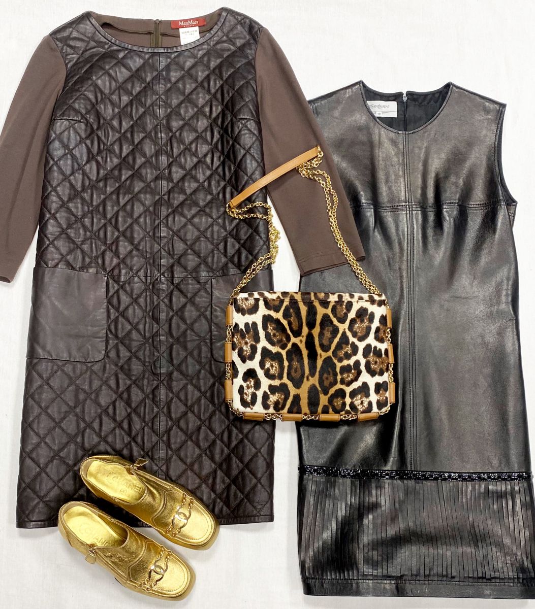 Платье/ кожа/ Ysl размер 38 цена 23 483 руб
ПлатьMax Mara размер 38 цена 10 959 руб
Лоферы Chanel размер 36.5 цена 62 620 руб
Сумка Dolce Gabbana 