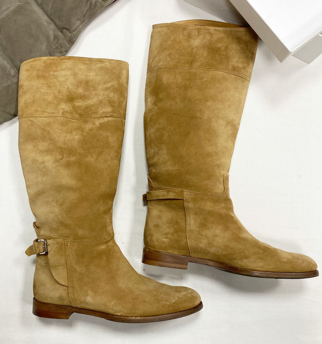 Сапоги /замша/ Ralph Lauren размер 40.5 цена 18 786 руб 