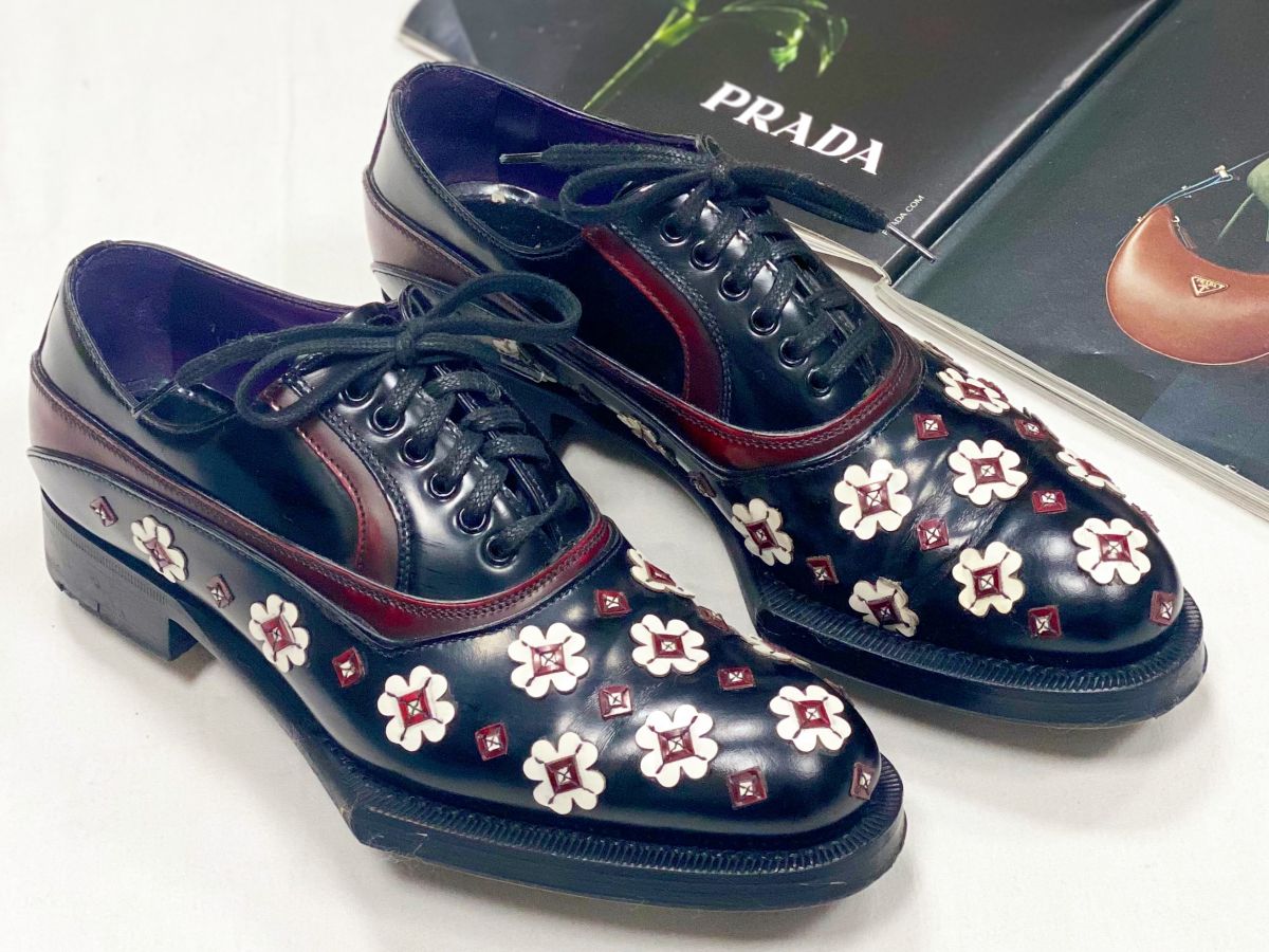 Ботинки Prada размер 37 цена 9 231 руб
