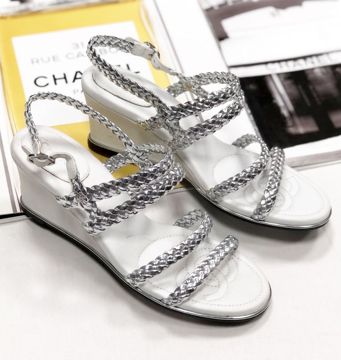 Босоножки Chanel размер 38 цена 46 965 руб