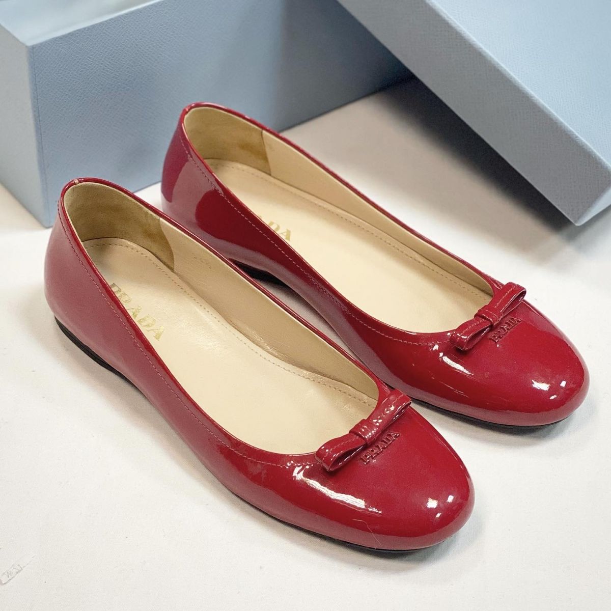 Балетки Prada размер 36.5 цена 12 308 руб 