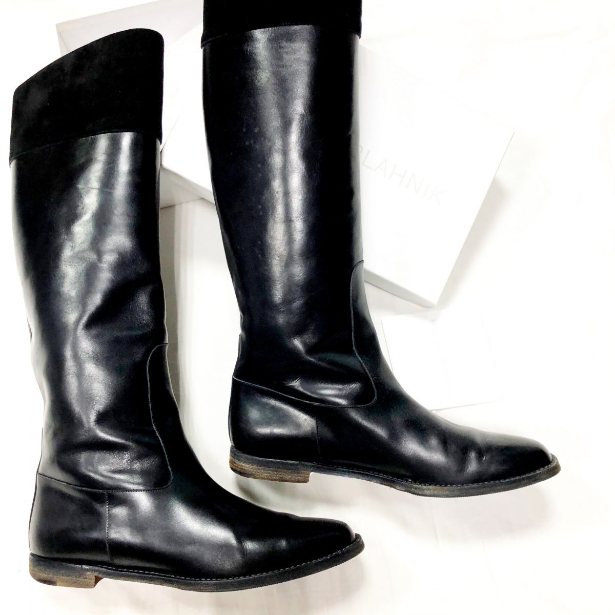 Сапоги Manolo Blahnik размер 40 цена 10 959 руб