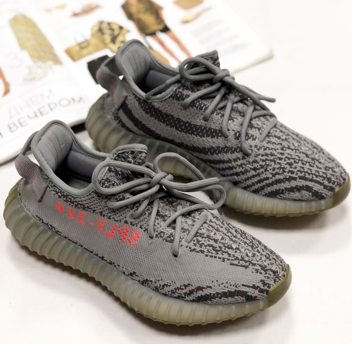 Кроссовки Yeezy Adidas размер 38 цена 12 524 руб