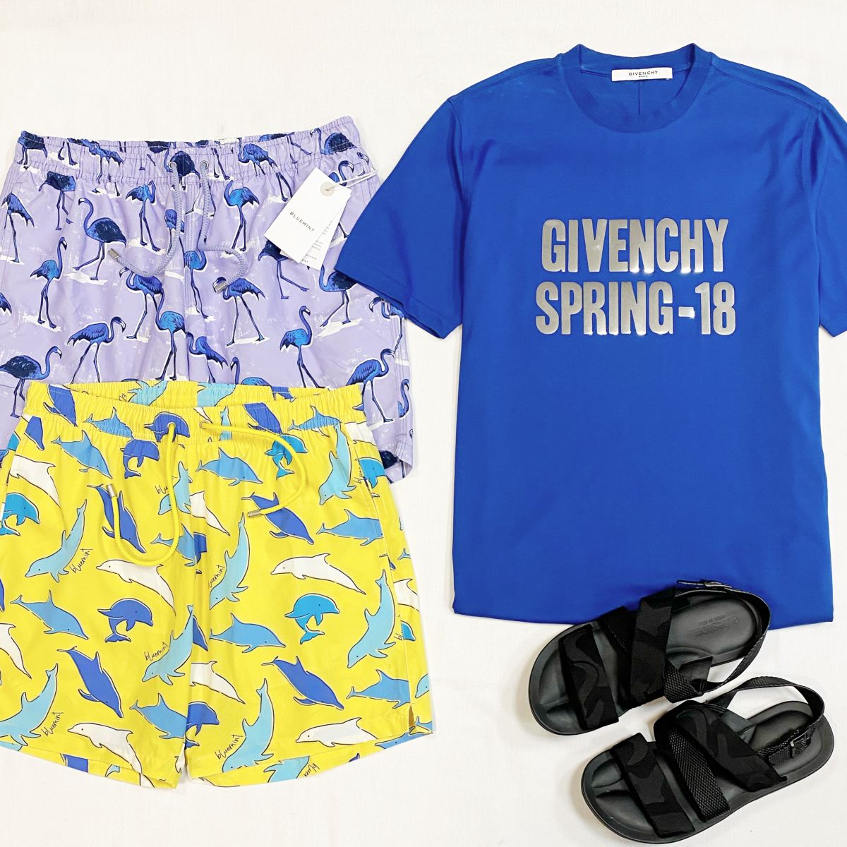 #mechtamen Футболка Givenchy размер XS цена 15 385 рубШорты Bluemint размер L цена по 4 616 руб/с биркой/ Сабо Testoni размер 41 цена 9 231 руб