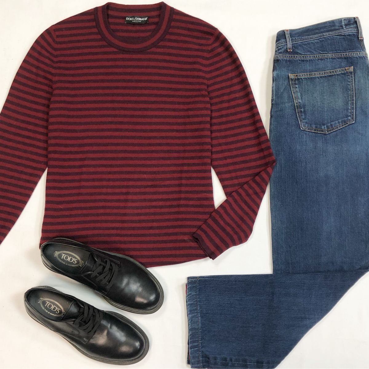 #mechtamen Кофта Dolce Gabbana размер M цена 10 770 рубДжинсы Kiton размер 36 цена 7 693 рубБотинки Tods размер 43 цена 12 308 руб