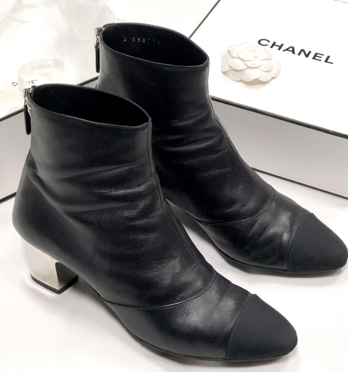 Ботильоны Chanel размер 40.5 цена 23 483 руб
