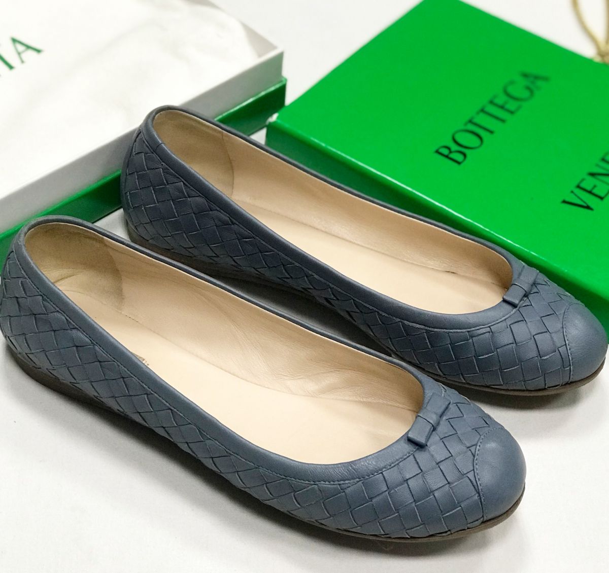 Балетки Bottega Veneta размер 38 цена 15 655 руб