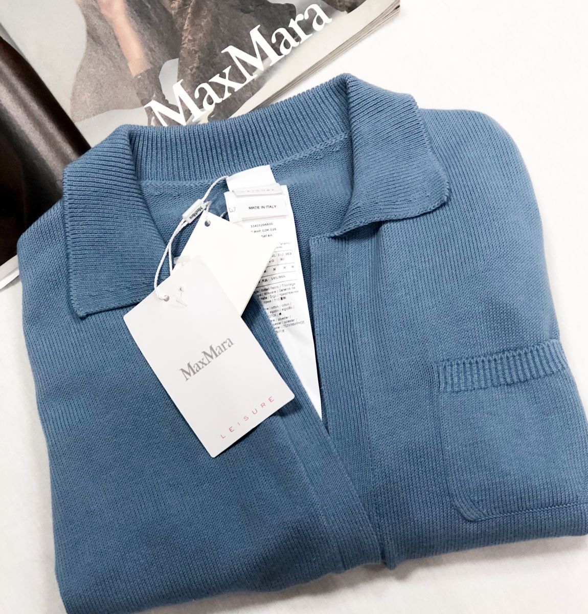 Кофта Max Mara размер M цена 7 828 руб/ с биркой/ 

