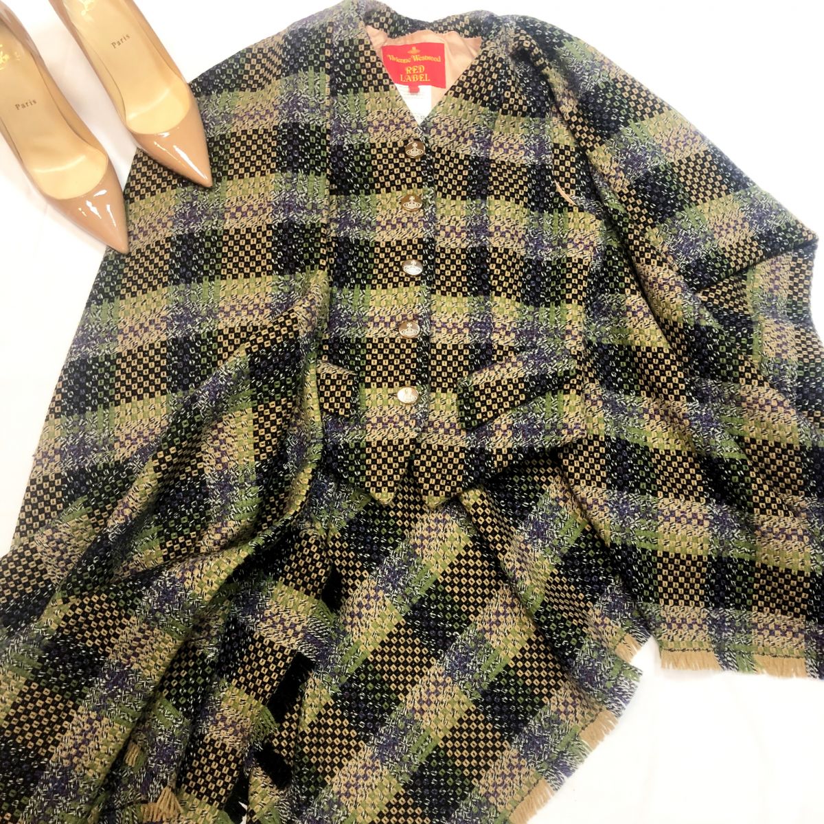 Пончо Vivien Westwood цена 10 770 руб