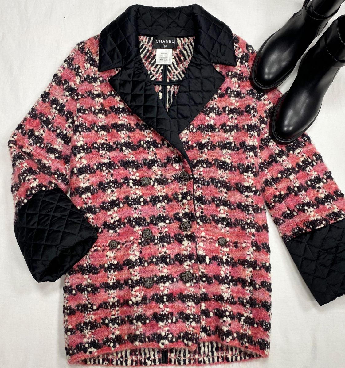 Пальто-кардиган   Chanel размер 36 цена 156 550 руб