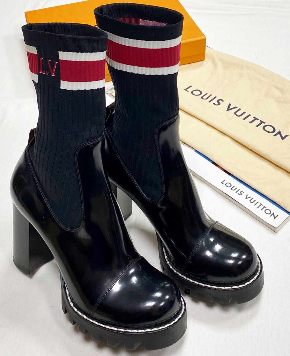 Ботильоны Louis Vuitton размер 39.5 цена 78 275 руб