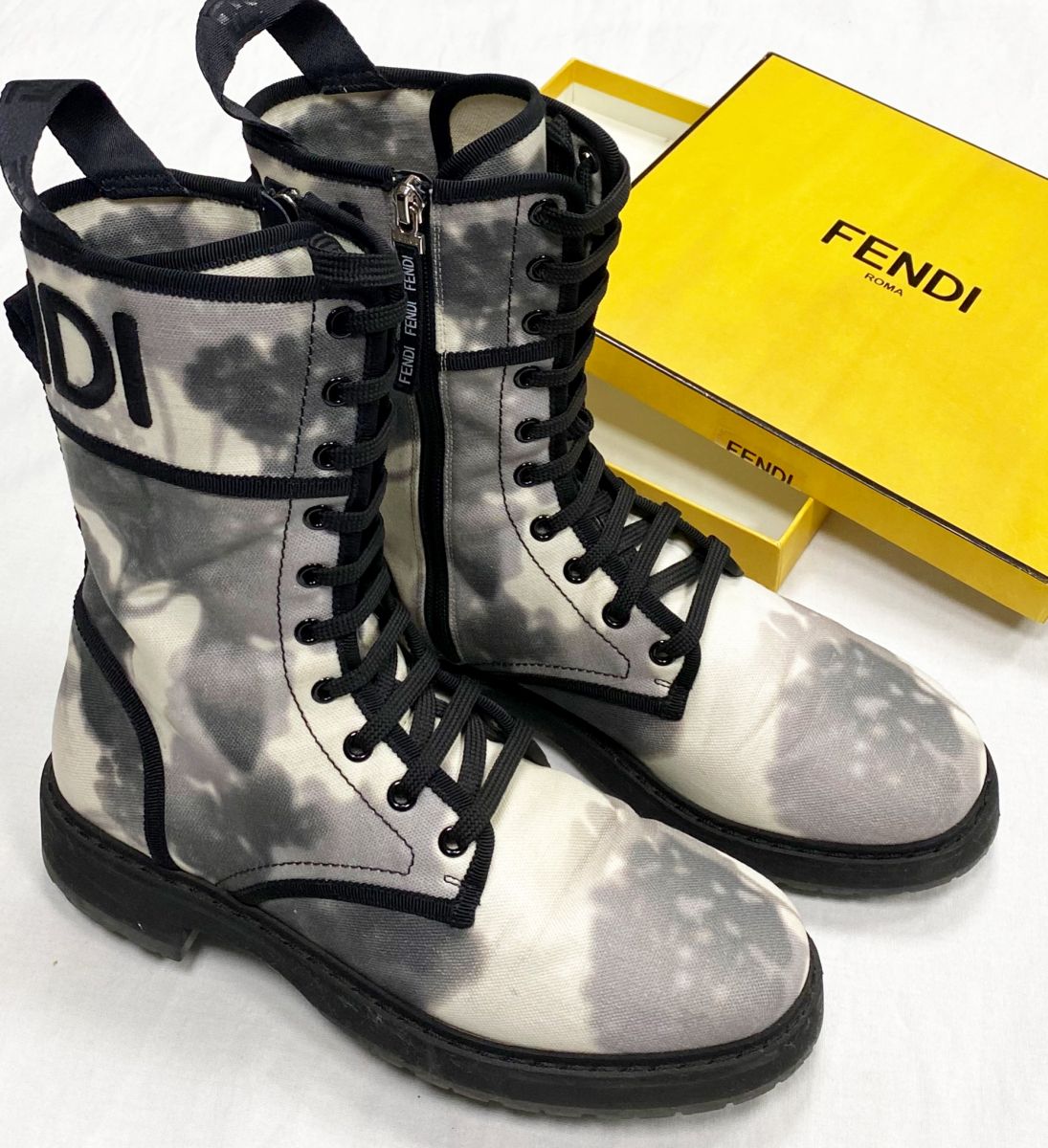 Ботинки Fendi размер 39 цена 23 483 руб
