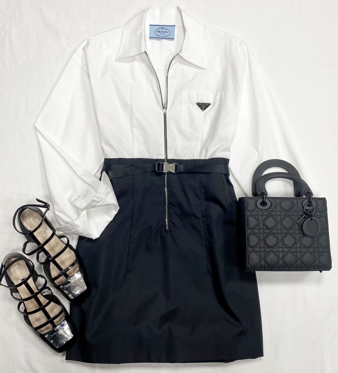 Платье Prada размер 38 цена 62 620 руб Туфли Christian Dior размер 38 цена 46 965 руб Сумка Christian Dior