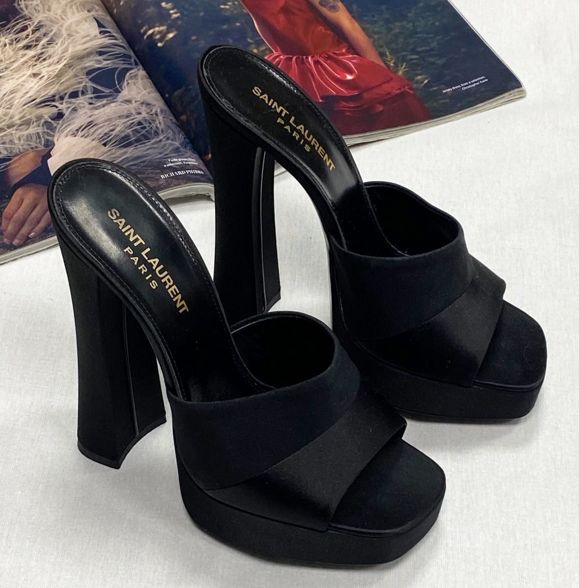 Сабо Saint Laurent размер 38 цена 46 965 руб
