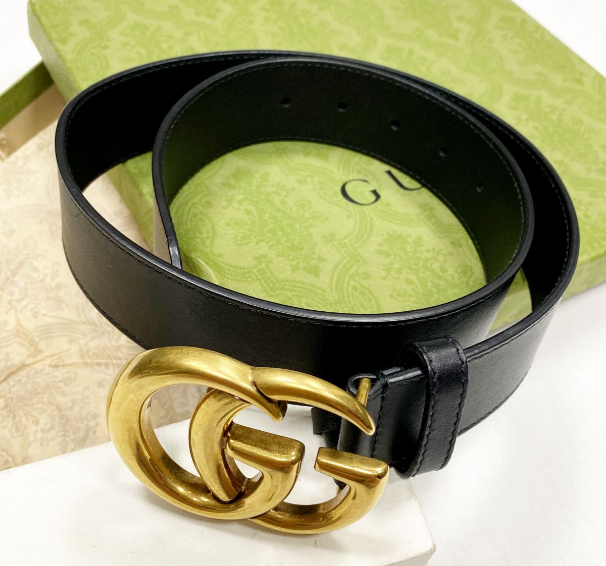 Ремень Gucci размер 75/30 цена 15 655 руб