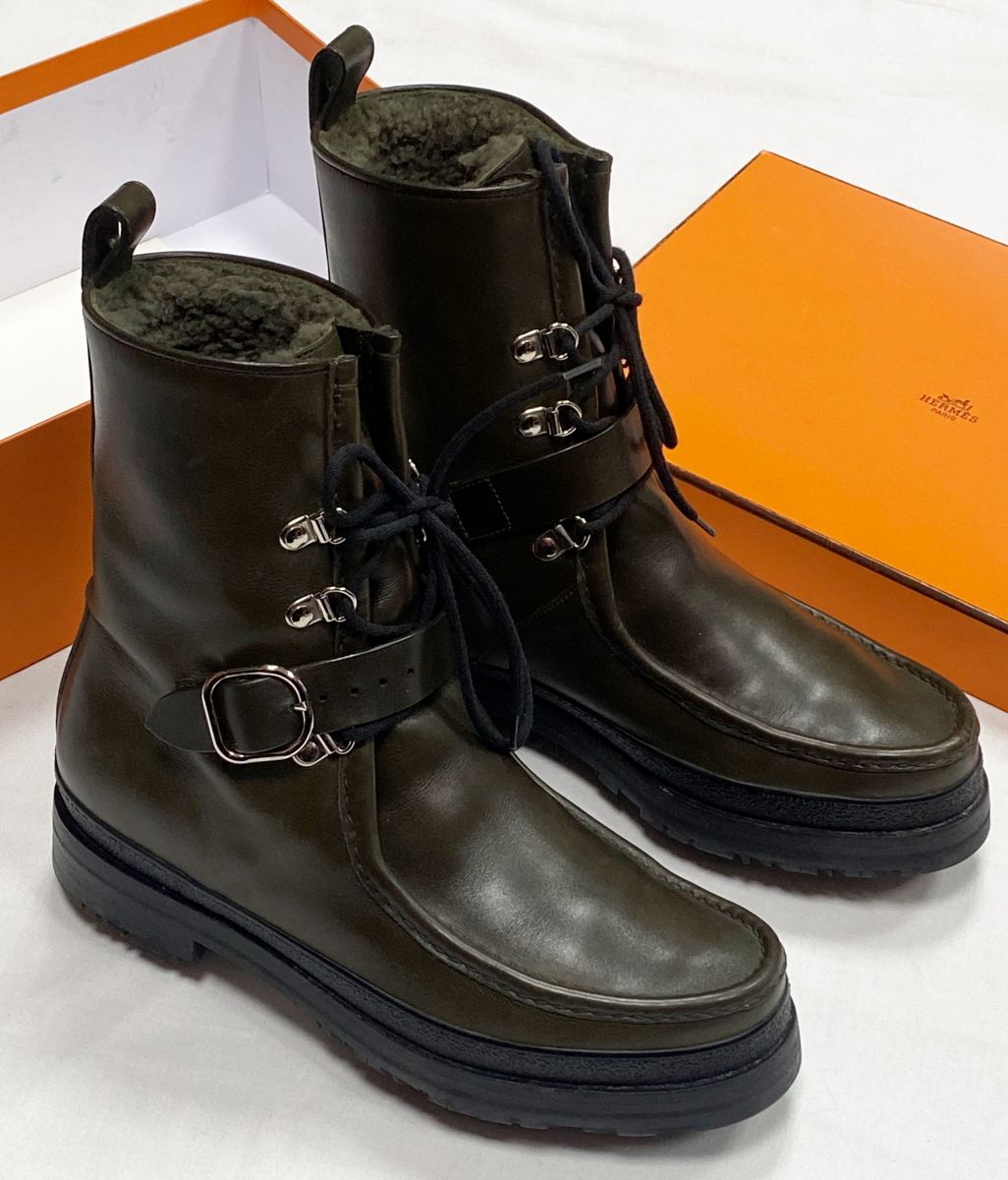 Ботинки /на меху/ Hermes размер 39 цена 78 275 руб
