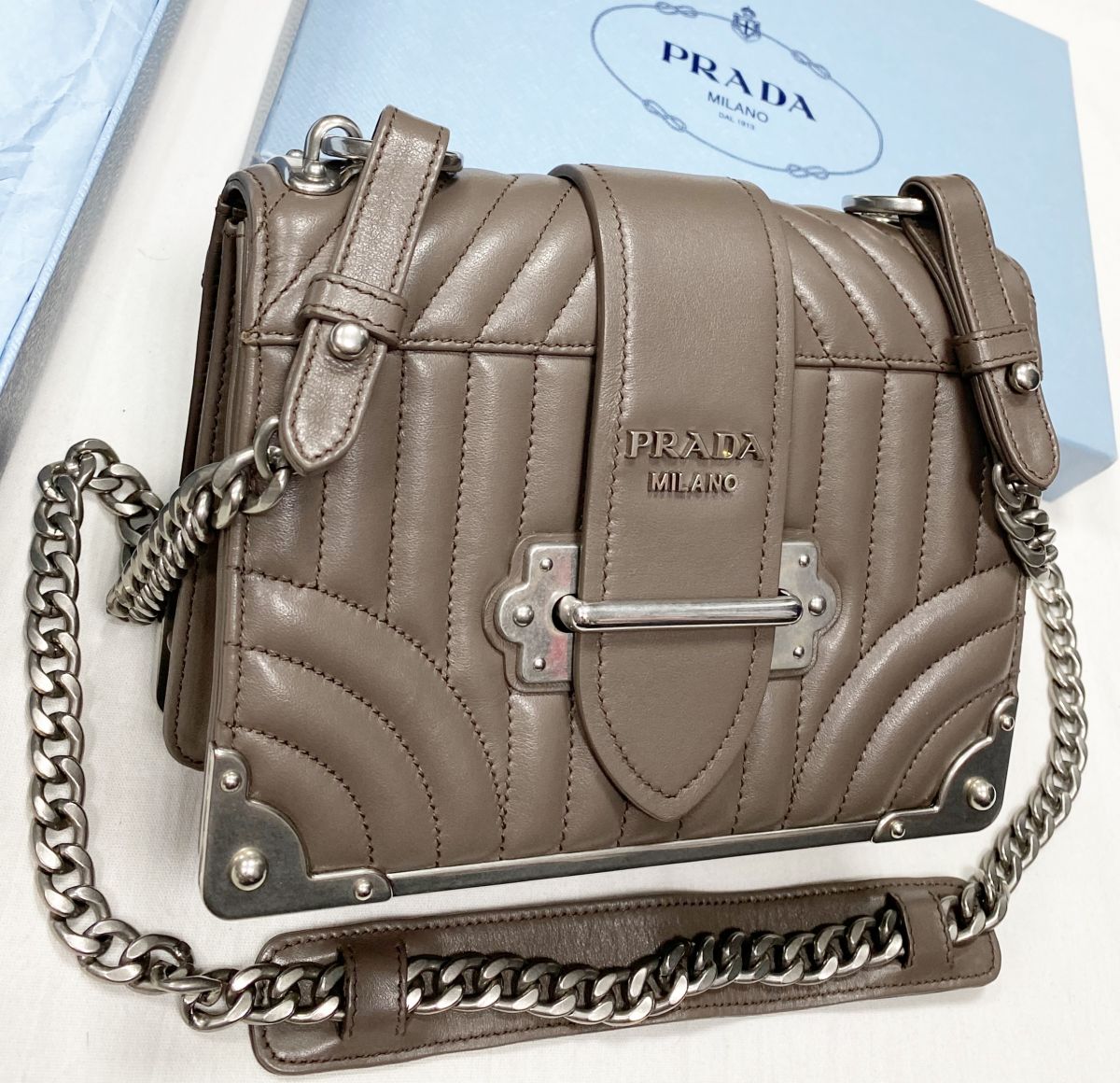 Сумка Prada размер 20/15 цена 78 275 руб