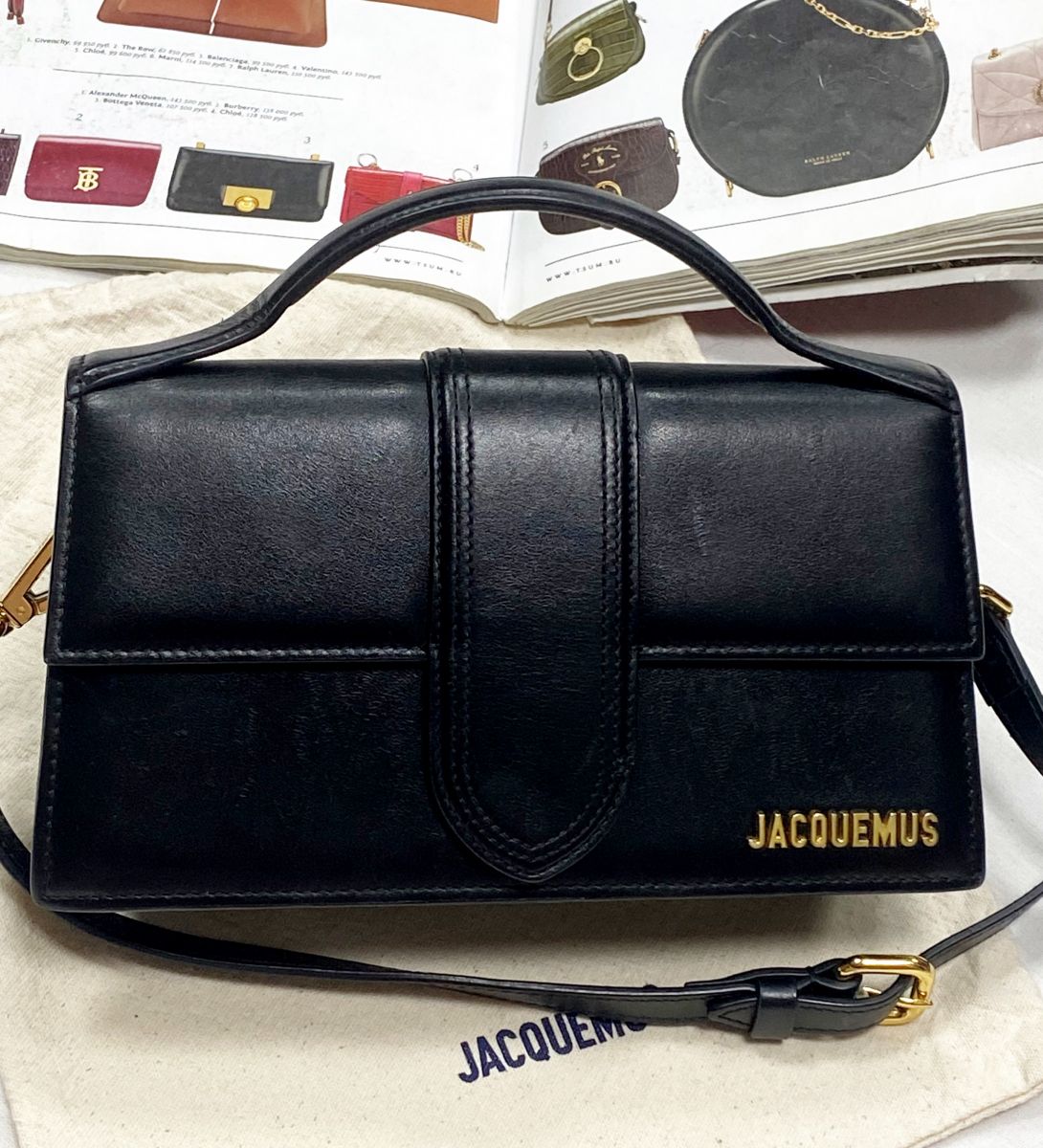 Сумочка Jacquemus размер 22/12 цена 23 483 руб