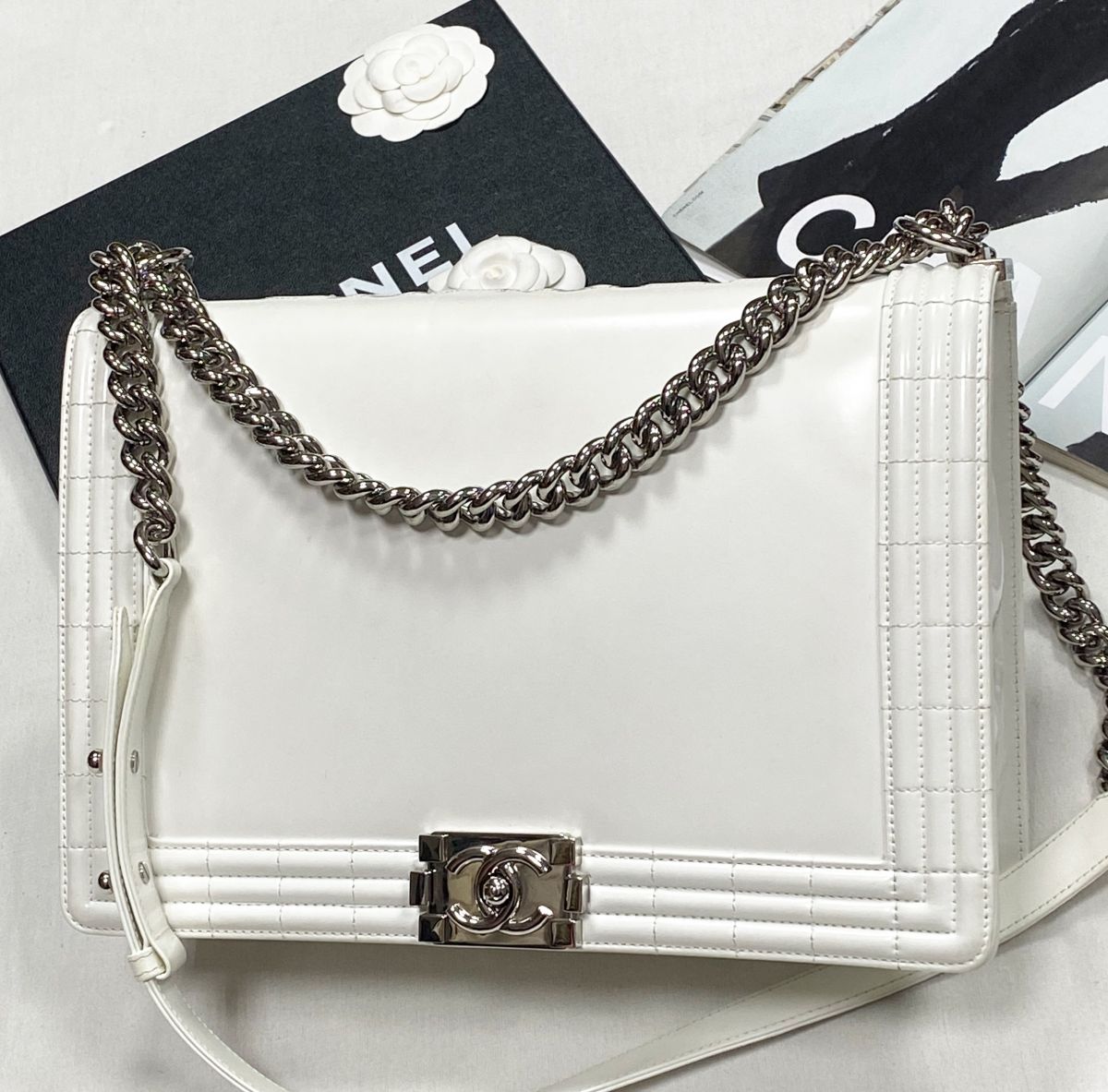 Сумка Chanel размер 30/20 цена 125 240 руб