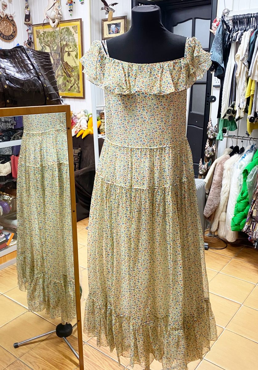 Платье Saint Laurent размер 42 цена 39 138 руб 