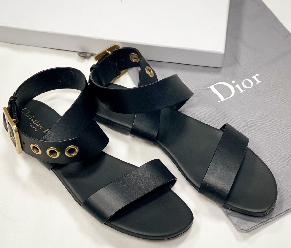 Сандали Christian Dior размер 39 цена 23 483 руб 