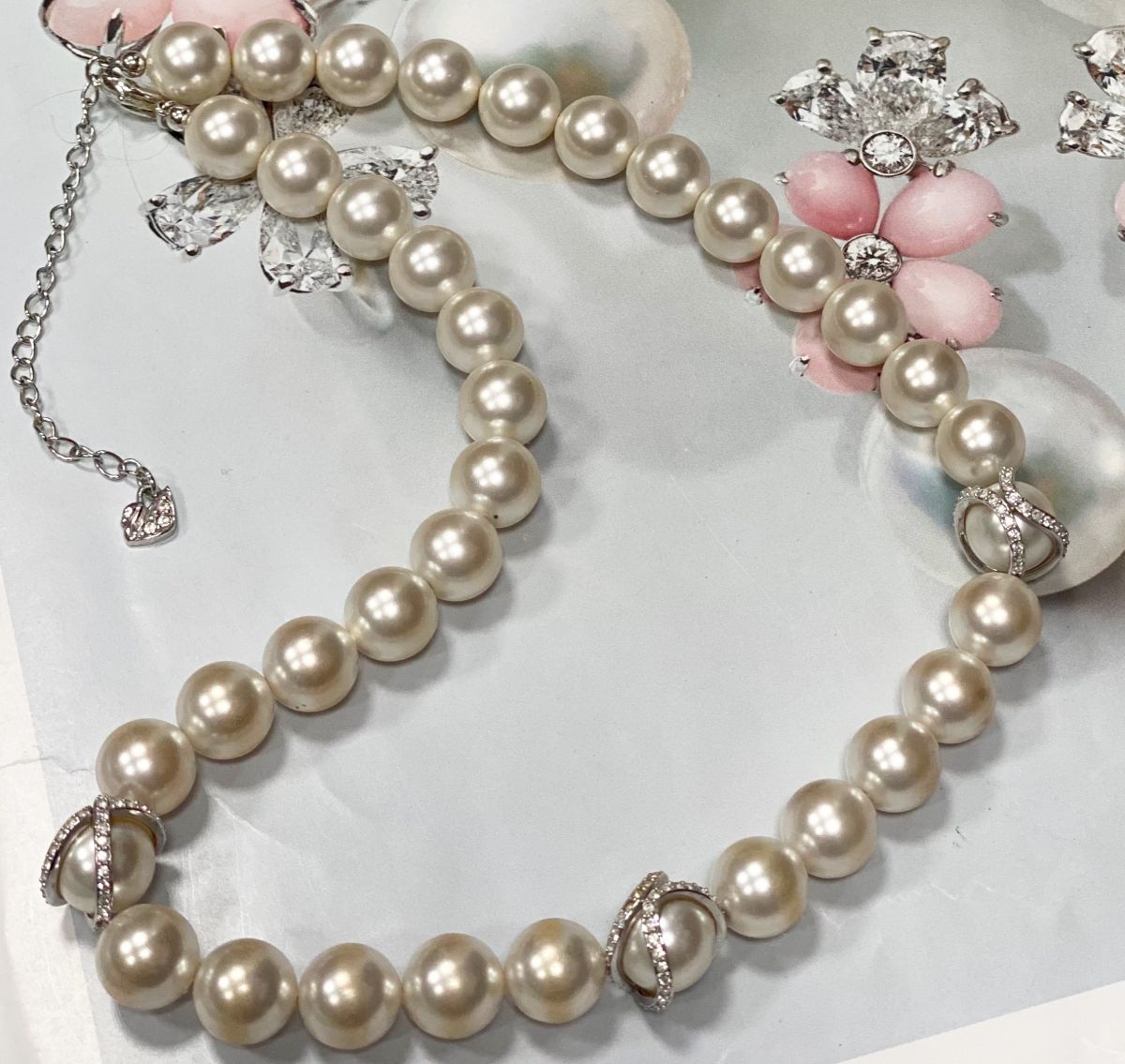 Бусы Swarovski цена 6 262 руб
