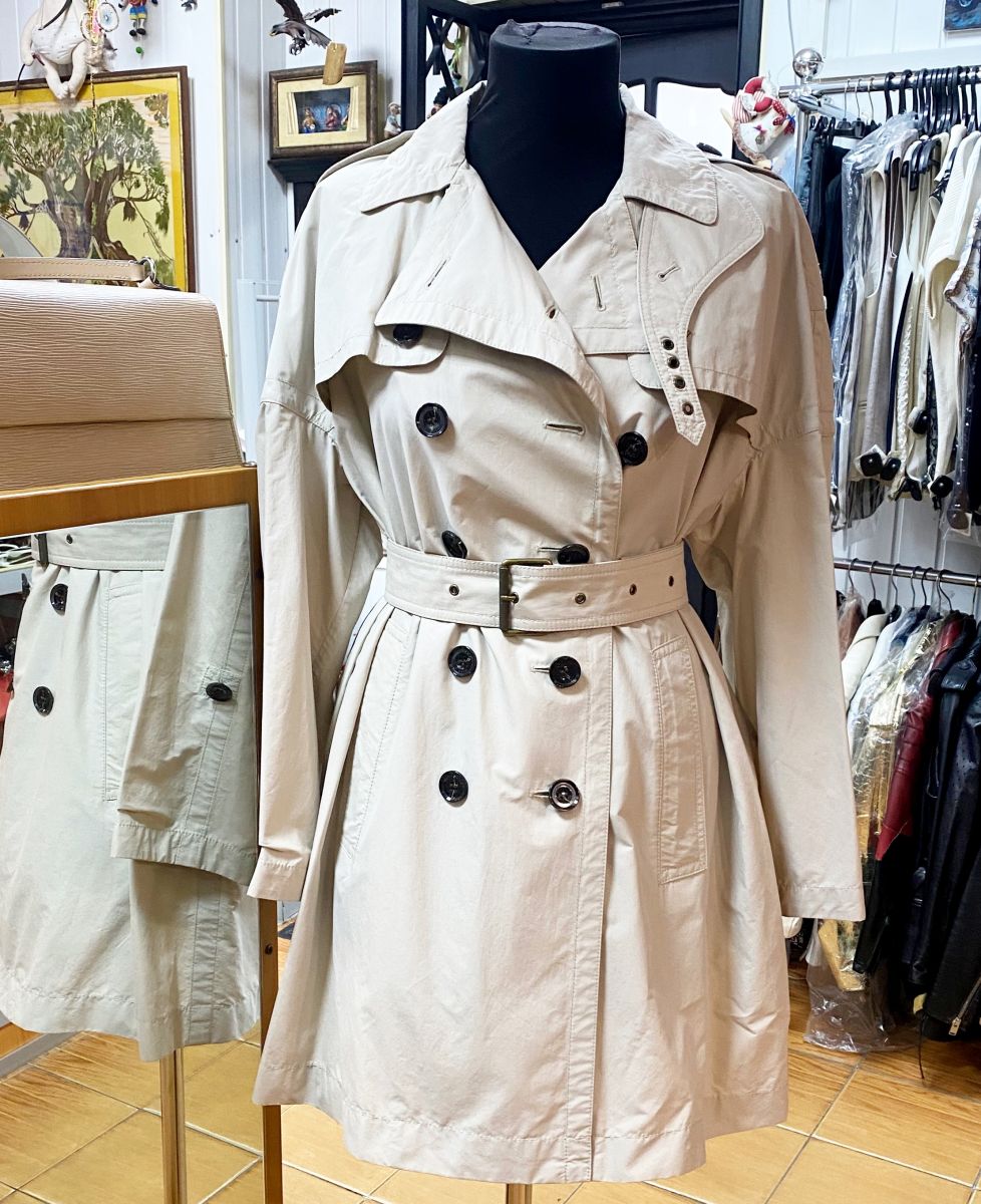 Плащ Burberry размер 38 цена 23 483 руб