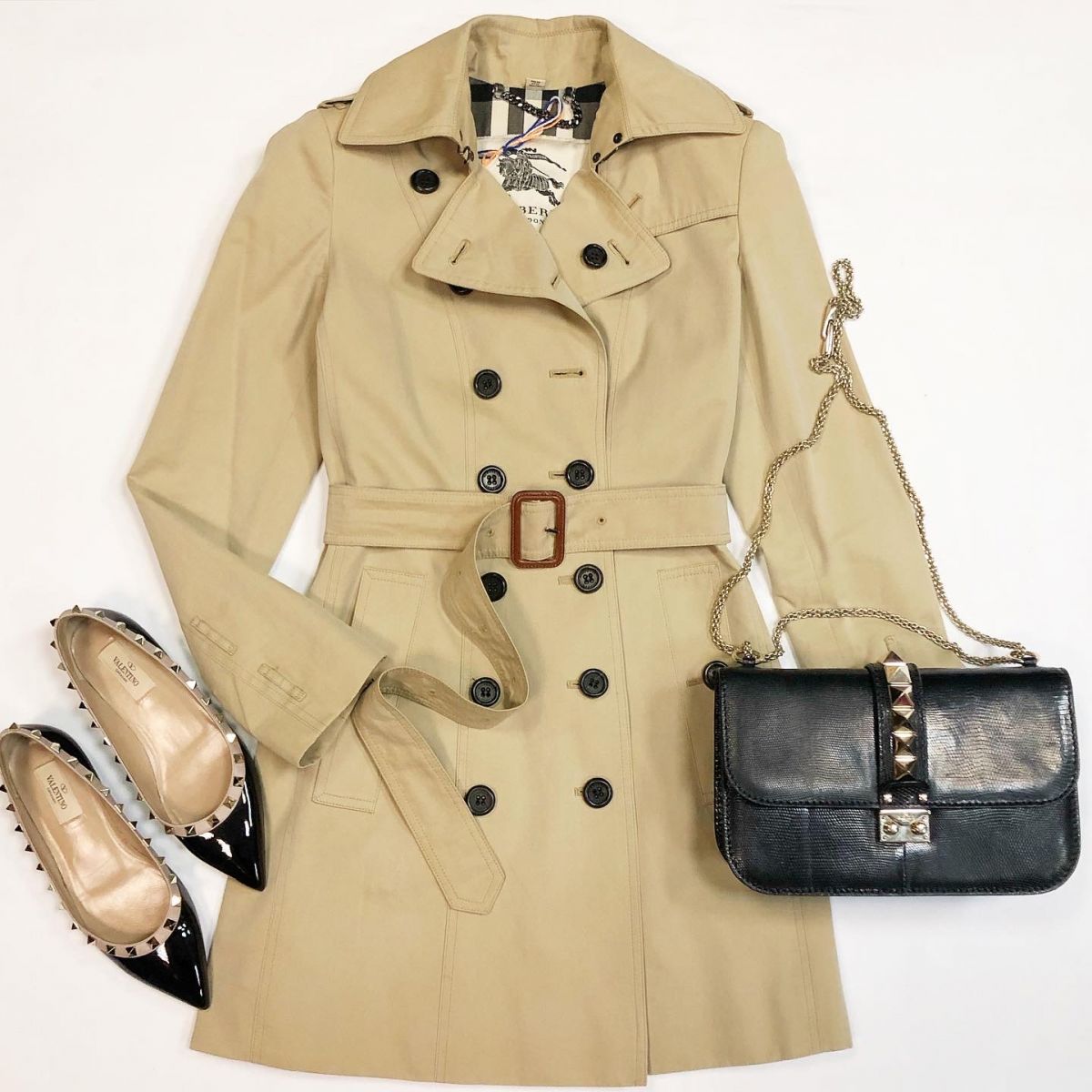 Burberry queensborough discount trench