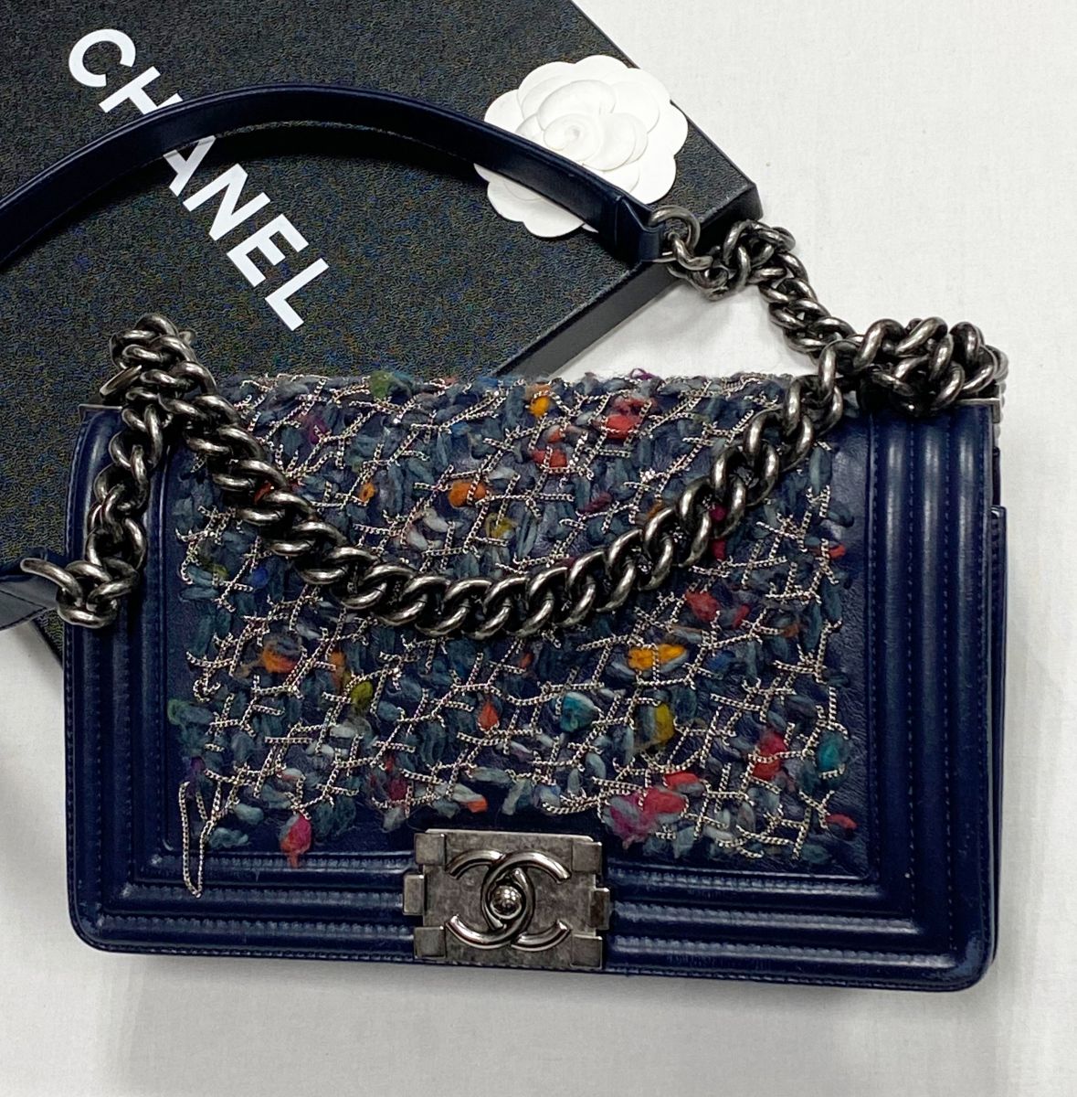 Сумка Chanel / твид/ размер 24/14 цена 219 170 руб
