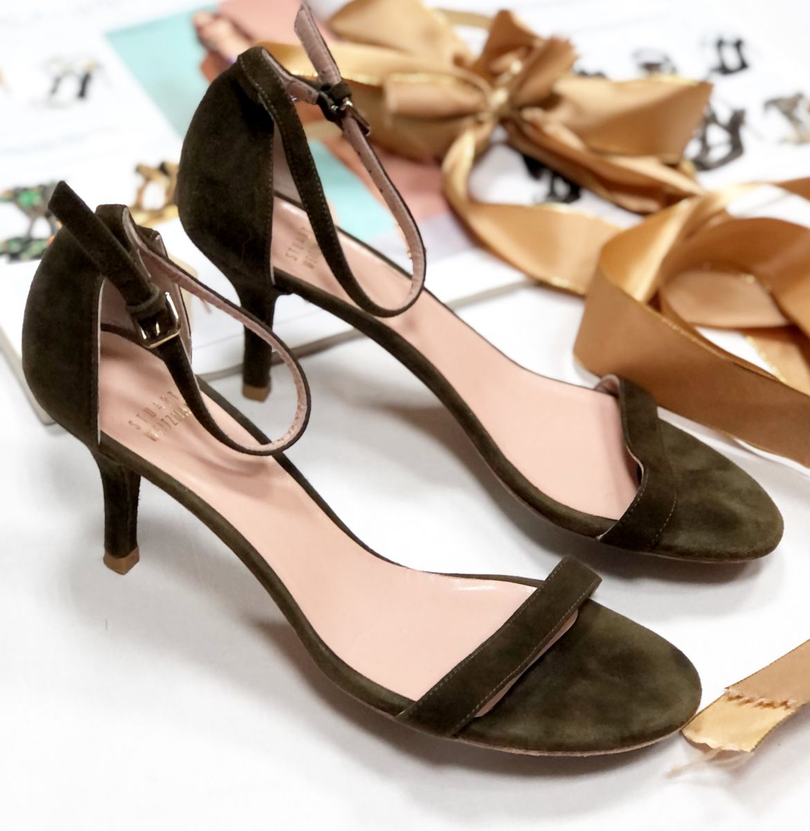 Босоножки Stuart WEITZMAN размер 38 цена 18 786 руб 