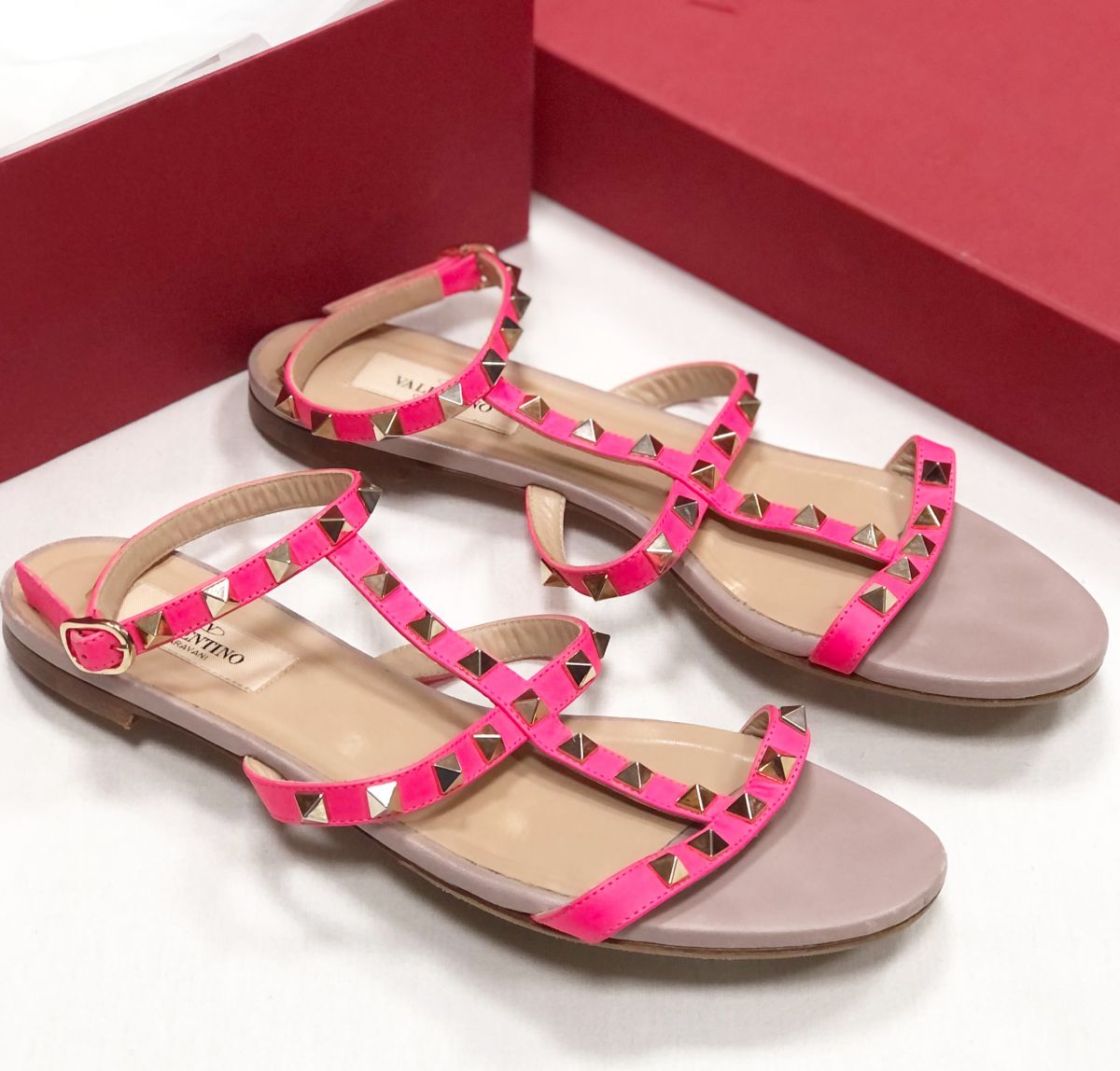 Босоножки Valentino размер 39 цена 7 828 руб
