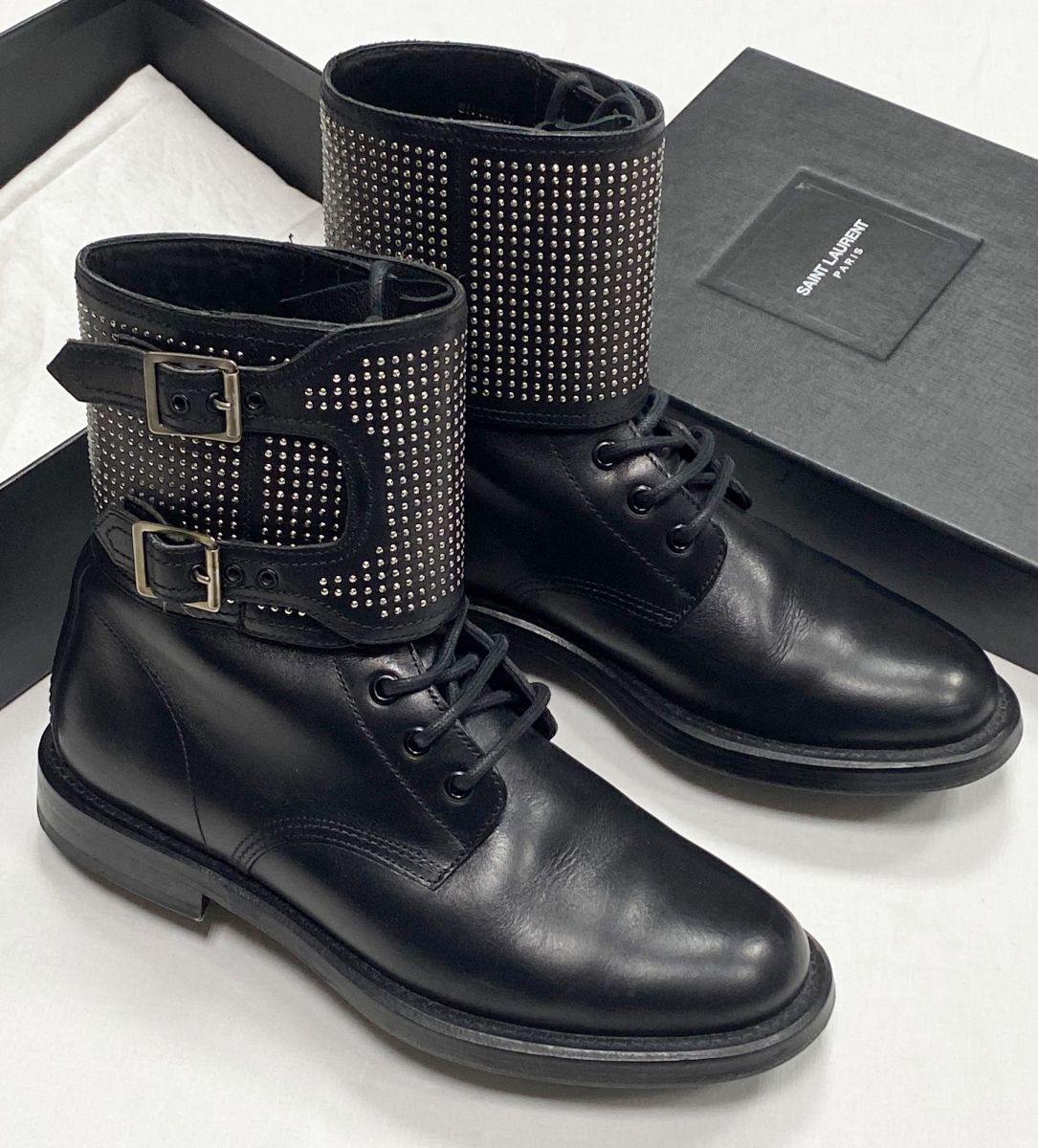 Ботинки Saint Laurent размер 39.5 цена 39 138 руб