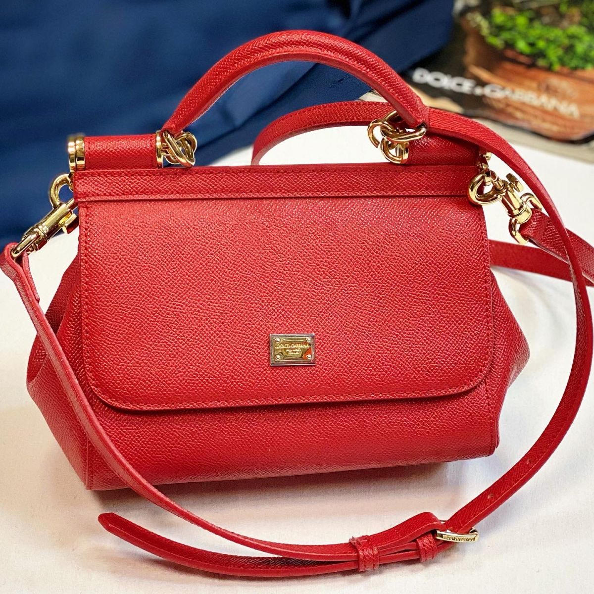 Сумка Dolce Gabbana размер 20/15 цена 38 463 руб 