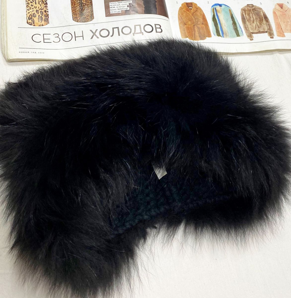 Повязка на голову / мех лисы / Inverni цена 9 393 руб