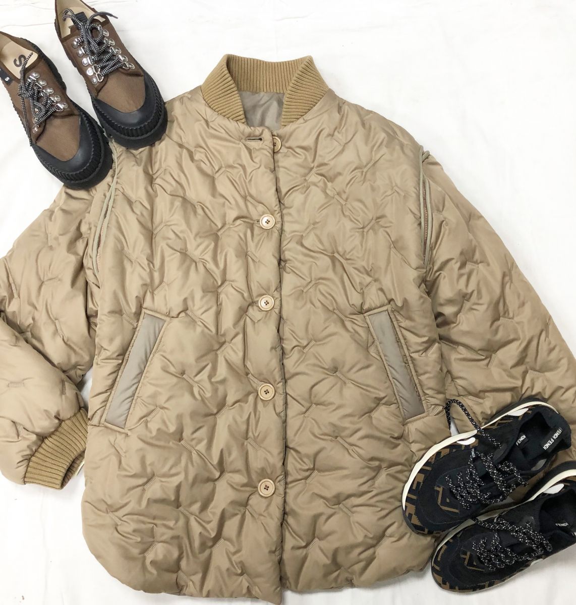 Бомбер трансформер Sherpa размер S цена 31 310 руб