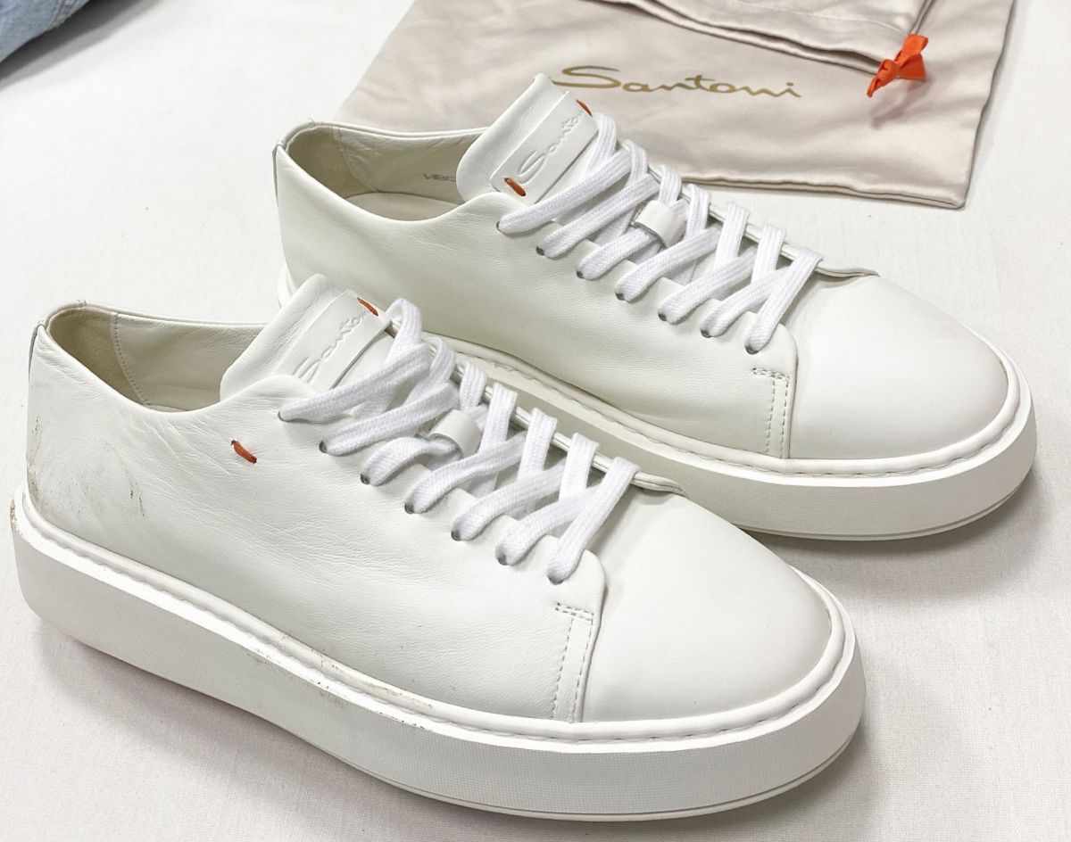 Кеды Santoni размер 38.5 цена 31 310 руб 