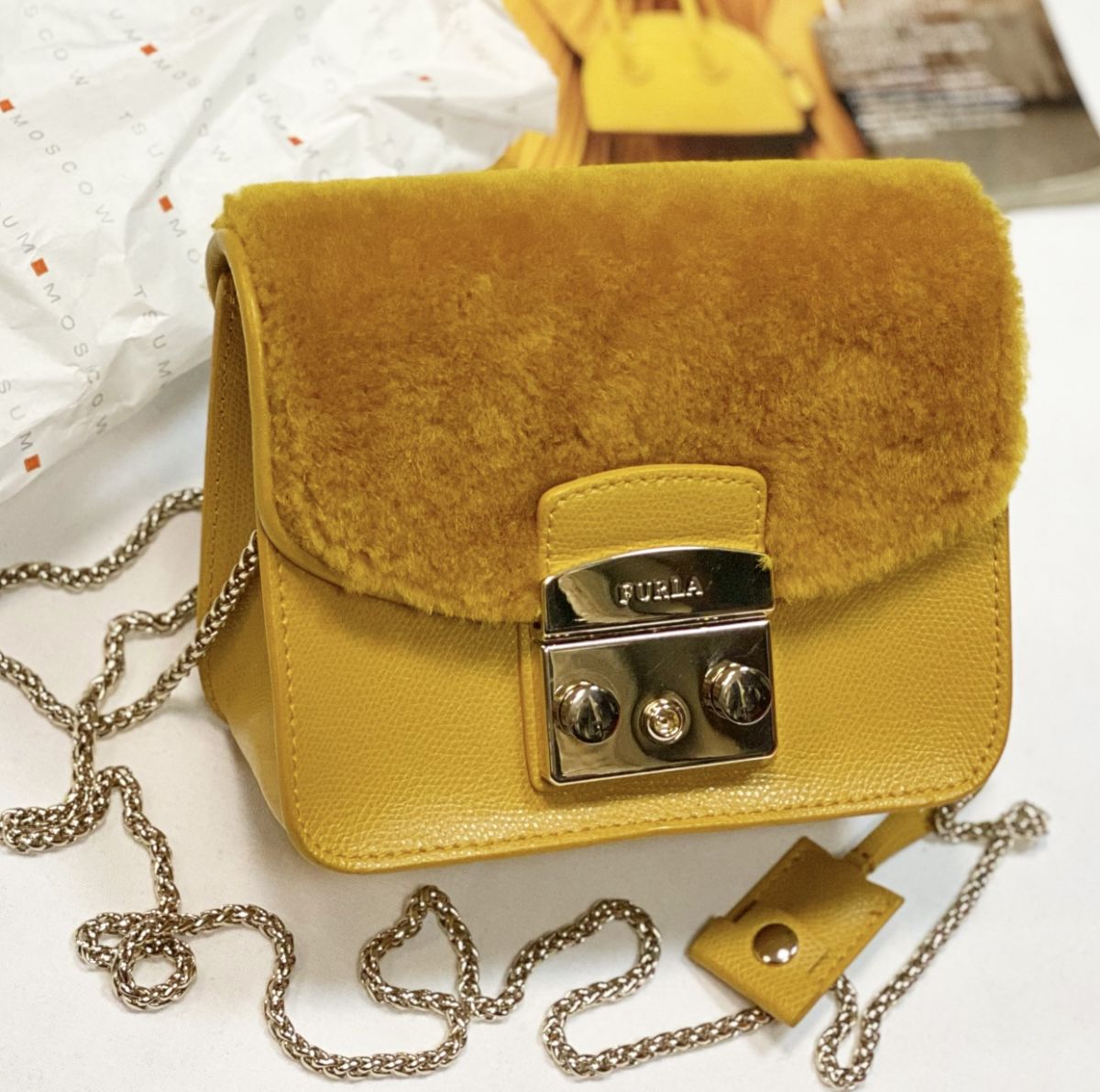 Furla metropolis orange clearance