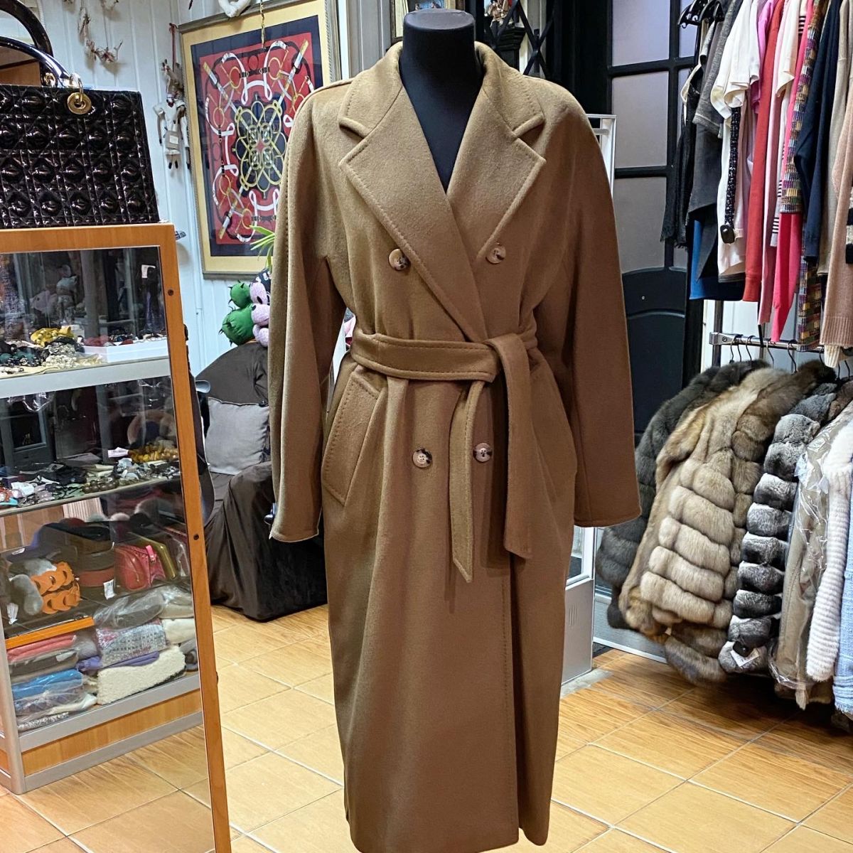 Пальто Max Mara размер 42 цена 138 495 руб 